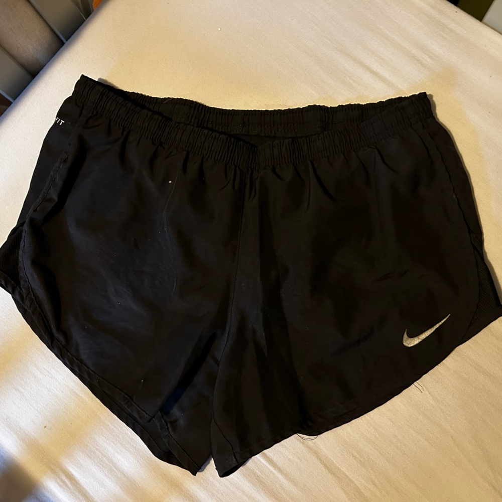 NIKE dry-fit running shorts. Size medium.